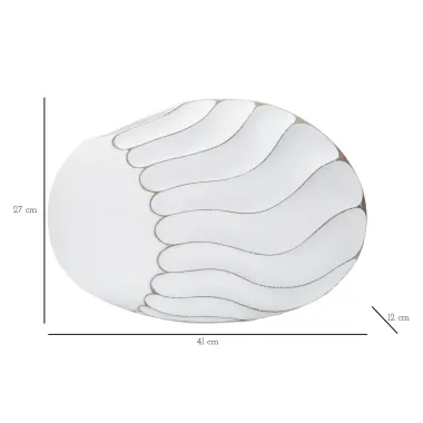 Wazon LINES 41X12X27 cm